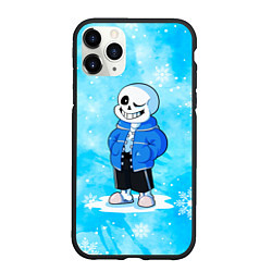 Чехол iPhone 11 Pro матовый UNDERTALE, цвет: 3D-черный