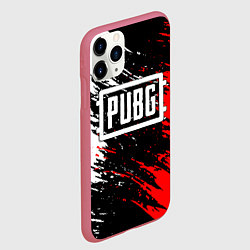 Чехол iPhone 11 Pro матовый PUBG, цвет: 3D-малиновый — фото 2
