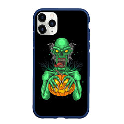 Чехол iPhone 11 Pro матовый Halloween Zombie