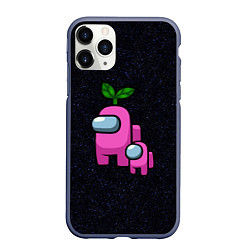 Чехол iPhone 11 Pro матовый Among us Pink kid Pink