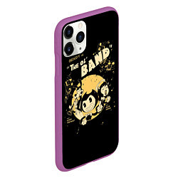 Чехол iPhone 11 Pro матовый Bendy And The Ink Machine, цвет: 3D-фиолетовый — фото 2