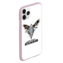 Чехол iPhone 11 Pro матовый Орел, цвет: 3D-розовый — фото 2