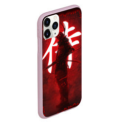 Чехол iPhone 11 Pro матовый NEON SAMURAI, цвет: 3D-розовый — фото 2