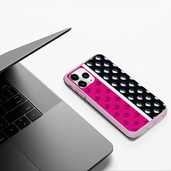Чехол iPhone 11 Pro матовый Watch dogs DeD Sec Z, цвет: 3D-розовый — фото 2