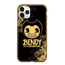 Чехол iPhone 11 Pro матовый Bendy And The Ink Machine, цвет: 3D-коричневый