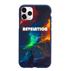 Чехол iPhone 11 Pro матовый REVELATION, цвет: 3D-тёмно-синий