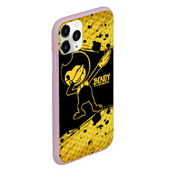 Чехол iPhone 11 Pro матовый BENDY AND THE INK MACHINE, цвет: 3D-розовый — фото 2