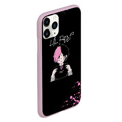 Чехол iPhone 11 Pro матовый Лил Пип, цвет: 3D-розовый — фото 2