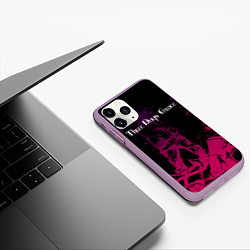 Чехол iPhone 11 Pro матовый THREE DAYS GRACE, цвет: 3D-сиреневый — фото 2