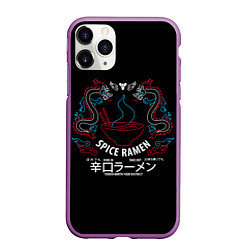 Чехол iPhone 11 Pro матовый DESTINY 2 SPICE RAMEN, цвет: 3D-фиолетовый