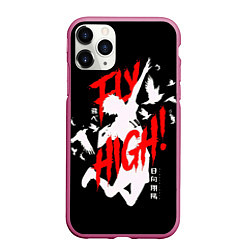 Чехол iPhone 11 Pro матовый Haikyuu Haikyu Haikuu !