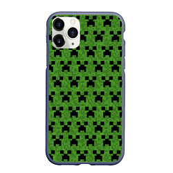 Чехол iPhone 11 Pro матовый Minecraft