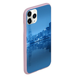 Чехол iPhone 11 Pro матовый New York, цвет: 3D-розовый — фото 2