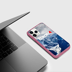 Чехол iPhone 11 Pro матовый FARCRY 4 S, цвет: 3D-малиновый — фото 2
