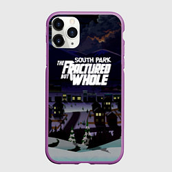 Чехол iPhone 11 Pro матовый Южный Парк South Park, цвет: 3D-фиолетовый