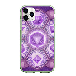 Чехол iPhone 11 Pro матовый DnD Dices: Lavander