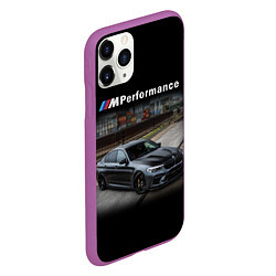 Чехол iPhone 11 Pro матовый BMW Z, цвет: 3D-фиолетовый — фото 2