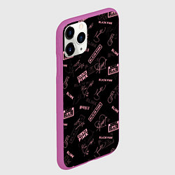 Чехол iPhone 11 Pro матовый BLACKPINK, цвет: 3D-фиолетовый — фото 2