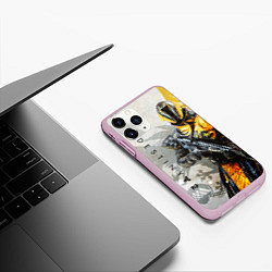 Чехол iPhone 11 Pro матовый DESTINY, WARLOCK, цвет: 3D-розовый — фото 2