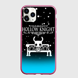 Чехол iPhone 11 Pro матовый HOLLOW KNIGHT, цвет: 3D-малиновый