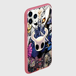 Чехол iPhone 11 Pro матовый HOLLOW KNIGHT, цвет: 3D-малиновый — фото 2
