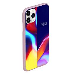 Чехол iPhone 11 Pro матовый Phonk Neon, цвет: 3D-розовый — фото 2