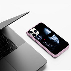 Чехол iPhone 11 Pro матовый T800, цвет: 3D-розовый — фото 2