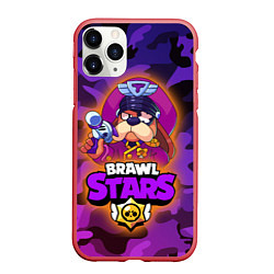 Чехол iPhone 11 Pro матовый Генерал Гавс - Brawl Stars