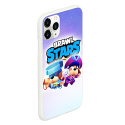 Чехол iPhone 11 Pro матовый Генерал Гавс - Brawl Stars, цвет: 3D-белый — фото 2