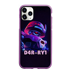 Чехол iPhone 11 Pro матовый D4R-RY1 BRAWL STARS, цвет: 3D-фиолетовый