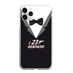 Чехол iPhone 11 Pro матовый Агент 007
