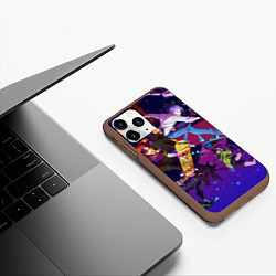 Чехол iPhone 11 Pro матовый SK8 the Infinity, цвет: 3D-коричневый — фото 2