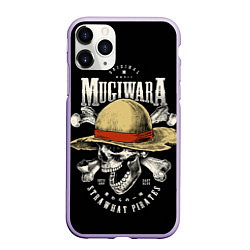 Чехол iPhone 11 Pro матовый MUGIWARA ONE PIECE, цвет: 3D-светло-сиреневый