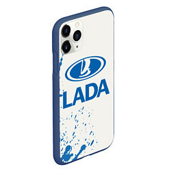 Чехол iPhone 11 Pro матовый LADA, цвет: 3D-тёмно-синий — фото 2