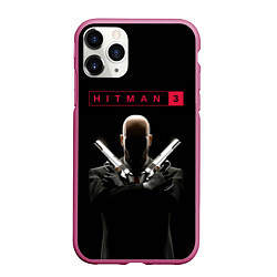 Чехол iPhone 11 Pro матовый Hitman III