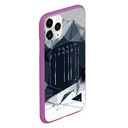 Чехол iPhone 11 Pro матовый DEATH STRANDING, цвет: 3D-фиолетовый — фото 2
