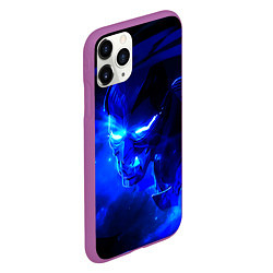 Чехол iPhone 11 Pro матовый Валорант, цвет: 3D-фиолетовый — фото 2