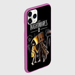Чехол iPhone 11 Pro матовый LITTLE NIGHTMARES 2, цвет: 3D-фиолетовый — фото 2