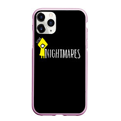 Чехол iPhone 11 Pro матовый Little Nightmares, цвет: 3D-розовый
