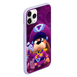 Чехол iPhone 11 Pro матовый Генерал Гавс brawl stars, цвет: 3D-светло-сиреневый — фото 2