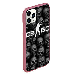 Чехол iPhone 11 Pro матовый CS:GO Catacombs Катакомбы, цвет: 3D-малиновый — фото 2