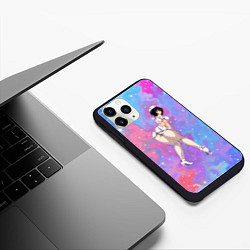 Чехол iPhone 11 Pro матовый Акудама Драйв, цвет: 3D-черный — фото 2