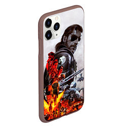 Чехол iPhone 11 Pro матовый Metal Gear, цвет: 3D-коричневый — фото 2