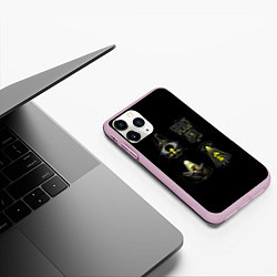 Чехол iPhone 11 Pro матовый Little Nightmares 2 арт, цвет: 3D-розовый — фото 2