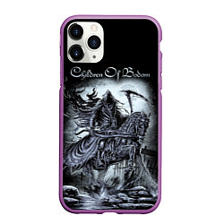 Чехол iPhone 11 Pro матовый Children of Bodom, цвет: 3D-фиолетовый