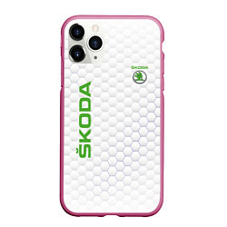 Чехол iPhone 11 Pro матовый SKODA