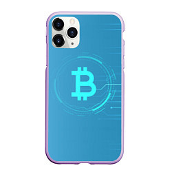 Чехол iPhone 11 Pro матовый Bitcoin