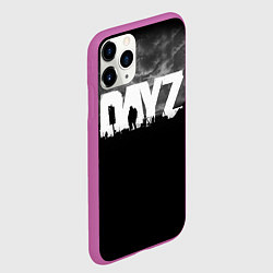 Чехол iPhone 11 Pro матовый DAYZ ДЕЙЗИ, цвет: 3D-фиолетовый — фото 2