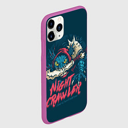 Чехол iPhone 11 Pro матовый Night Crawler Dota 2, цвет: 3D-фиолетовый — фото 2