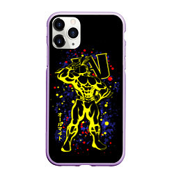Чехол iPhone 11 Pro матовый Всемогущий, Моя геройская акад, цвет: 3D-сиреневый